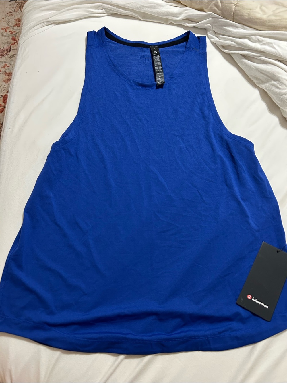 lululemon athletica Cobalt Blue Tank NWT